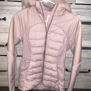 lululemon athletica Light Pink Puffer Jacket